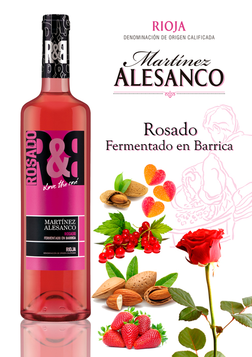 Rosado fermetnado en barrica rioja