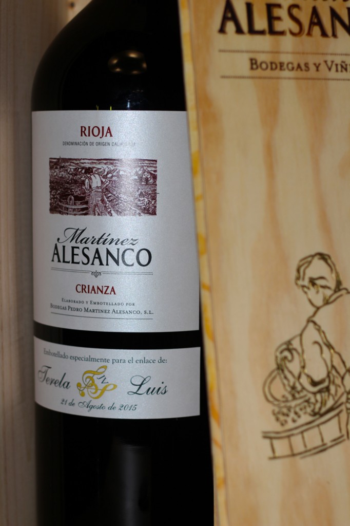 vino de rioja para regalar el día de tu boda